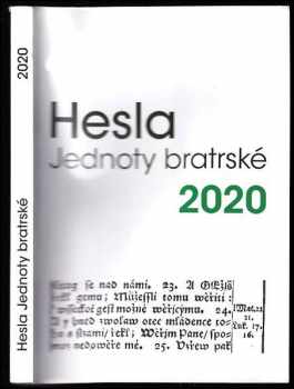 Hesla jednoty bratrské 2020