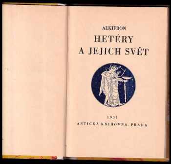 Alkifrón: Hetéry a jejich svět