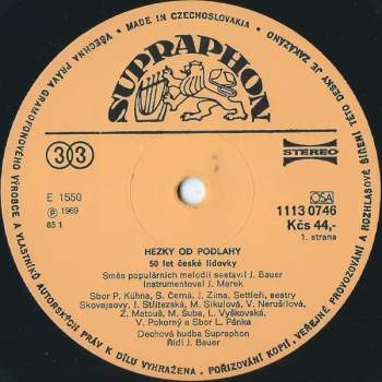 Dechová Hudba Supraphon: Hezky Od Podlahy - 50 Let České Lidovky (1)