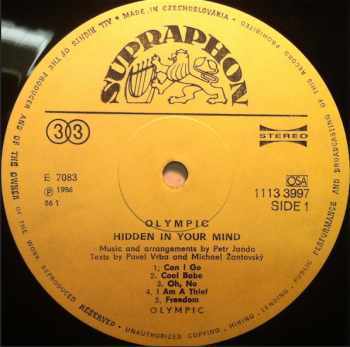 Olympic: Hidden In Your Mind