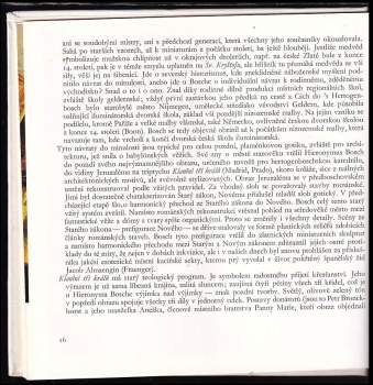 Hana Volavková: Hieronymus Bosch