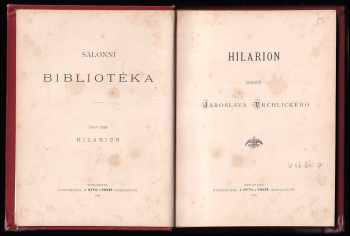 Jaroslav Vrchlický: Hilarion