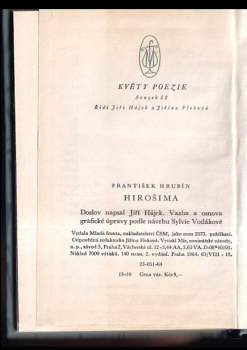 František Hrubín: Hirošima