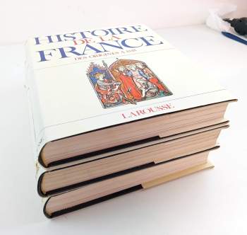 Georges Duby: Histoire de la France - Naissance d'une nation des origines a 1348, de 1348 a 1852, de 1852 nos jours - Tome 1 - 3, KOMPLET