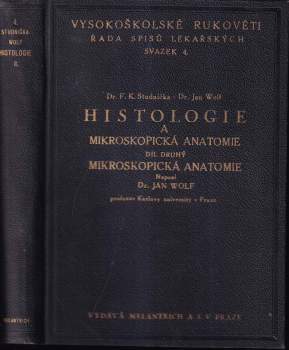 Jan Wolf: Histologie a mikroskopická anatomie
