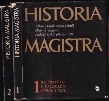 Luboš Balcar: Historia magistra 1 - 2