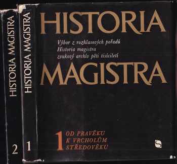 Luboš Balcar: Historia magistra