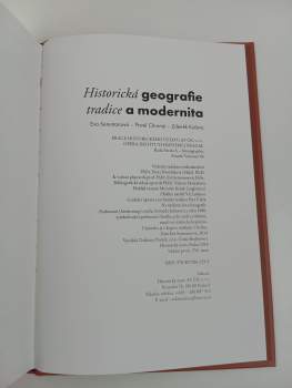 Eva Semotanová: Historická geografie