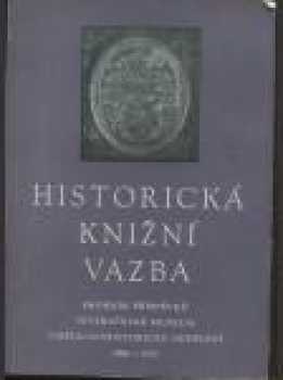 Historická knižní vazba
