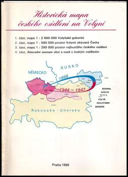 Historická mapa českého osídlení na Volyni