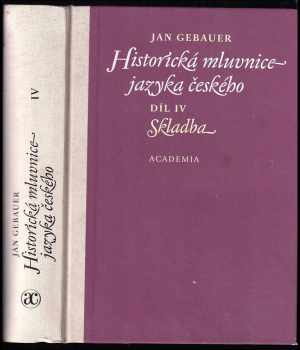Historická mluvnice jazyka českého