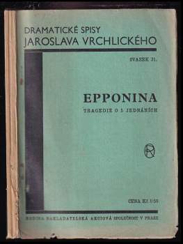Jaroslav Vrchlický: Historické hry