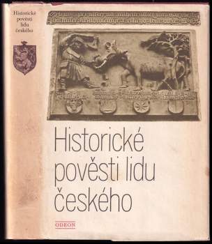 Historické pověsti lidu českého - August Sedláček (1972, Odeon) - ID: 842308