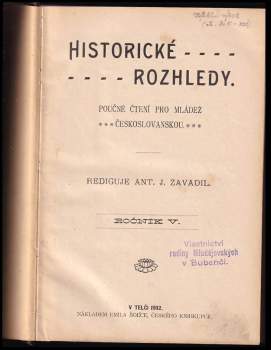 Historické rozhledy