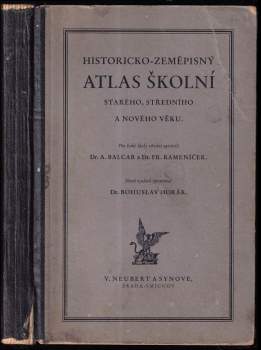 Historicko-zeměpisný atlas školní starého, středního a nového věku