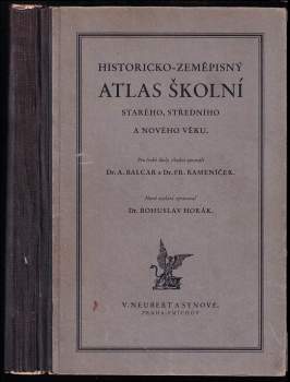 Historicko-zeměpisný atlas školní starého, středního a nového věku
