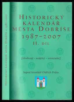 Oldřich Průša: Historický kalendář města Dobříše