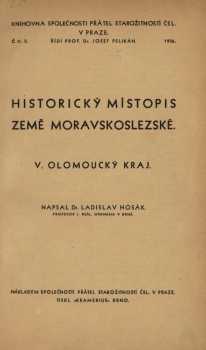 Historický místopis země Moravskoslezské
