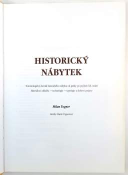 Milan Togner: Historický nábytek