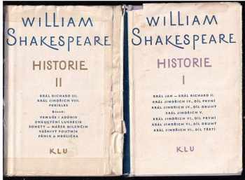 William Shakespeare: Historie. 1-2