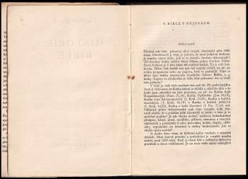 Vladimír Čapek: Historie bible
