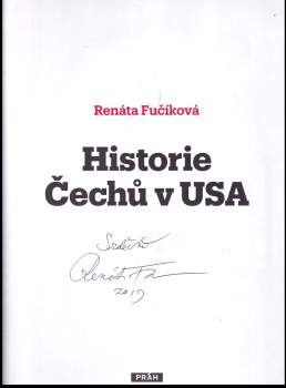 Renáta Fučíková: Historie Čechů v USA