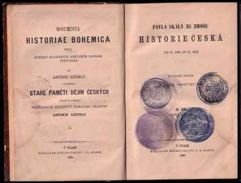 Pavel Skála ze Zhoře: Pavla Skály ze Zhoře Historie česká od r. 1602 do r. 1623