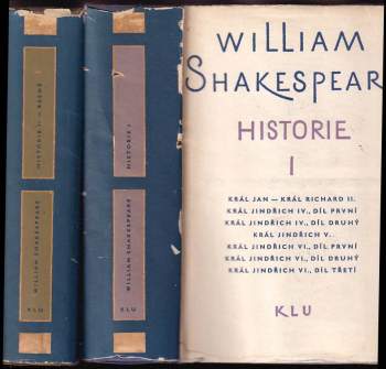 William Shakespeare: Historie