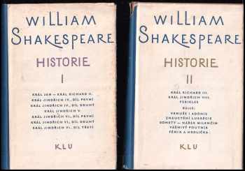 William Shakespeare: Historie : Díl 1-2