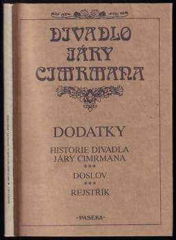Historie Divadla Járy Cimrmana
