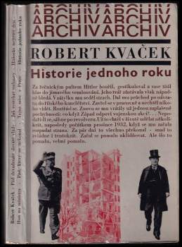 Historie jednoho roku