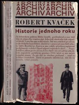 Historie jednoho roku