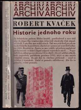 Historie jednoho roku - Robert Kvaček (1976, Mladá fronta) - ID: 65260
