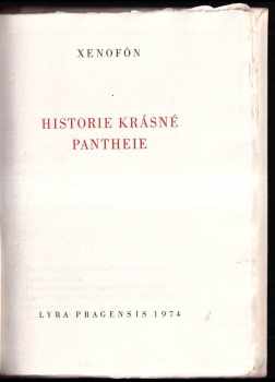 Xenofón: Historie krásné Pantheie