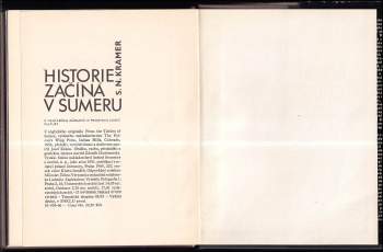 Samuel Noah Kramer: Historie začíná v Sumeru