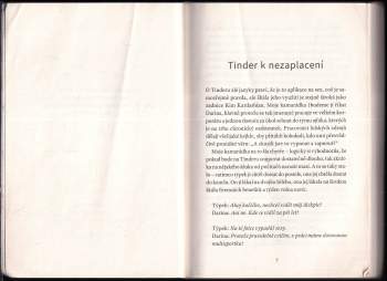 Lucie Macháčková: Historky z Tinderu