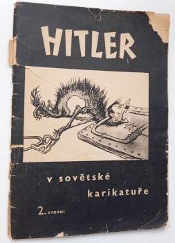 Hitler v sovětské karikatuře