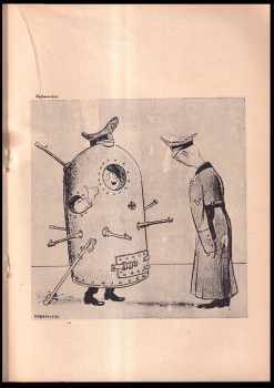 Hitler v sovětské karikatuře