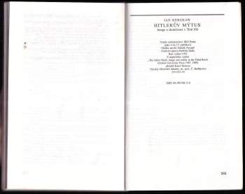 Ian Kershaw: Hitlerův mýtus