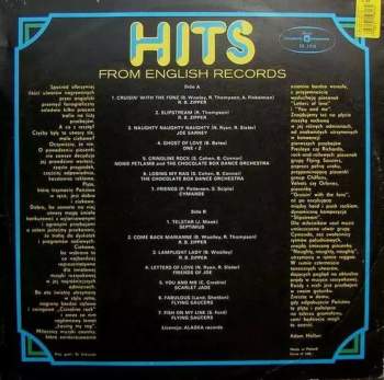 Various: Hits From English Records