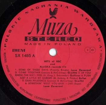 Various: Hits Of BBC And Alaska Records 1