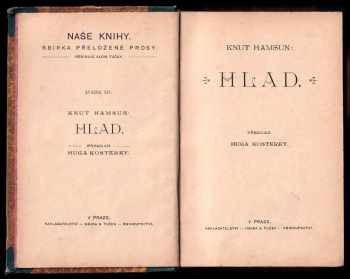 Knut Hamsun: Hlad
