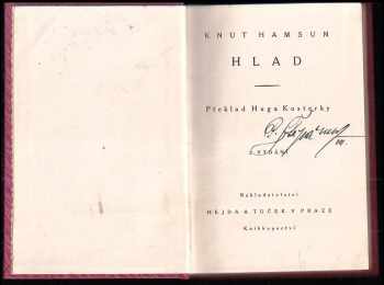 Knut Hamsun: Hlad