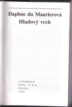 Daphne Du Maurier: Hladový vrch