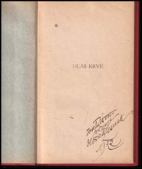 Oldřich Zemek: Hlas krve