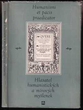 Humanismi et pacis praedicator