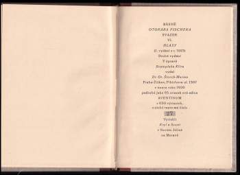 Otokar Fischer: Hlasy