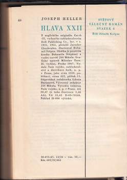Joseph Heller: Hlava XXII