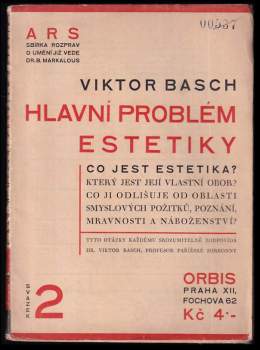 Hlavní problém estetiky