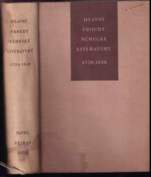 Hlavní proudy německé literatury